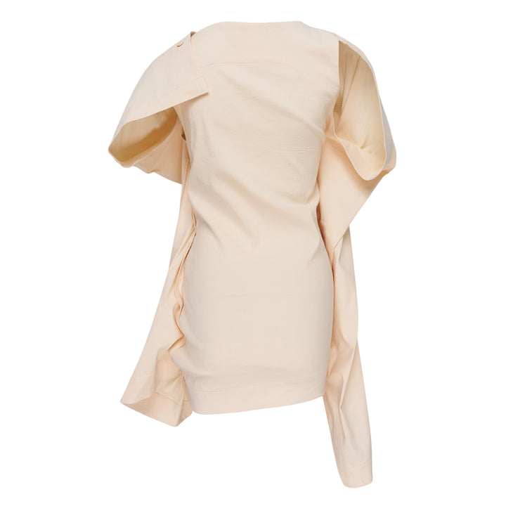 Concealed Draped Woven Top