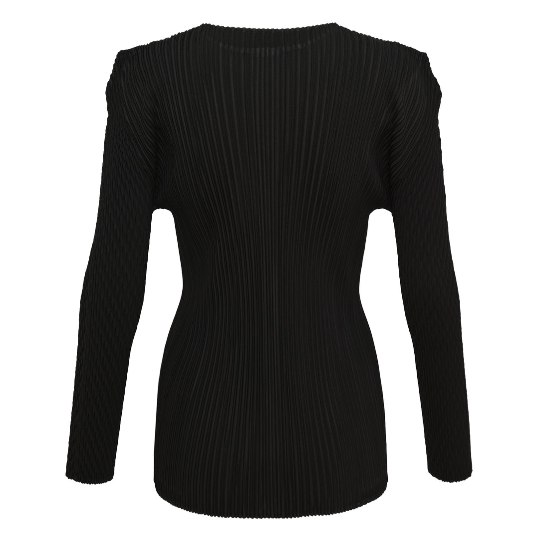 ISSEY MIYAKE Box Shoulder Pleated Cardigan – Available at Club 21, Official Retailer in Singapore, Malaysia & Thailand with Global Shipping Online