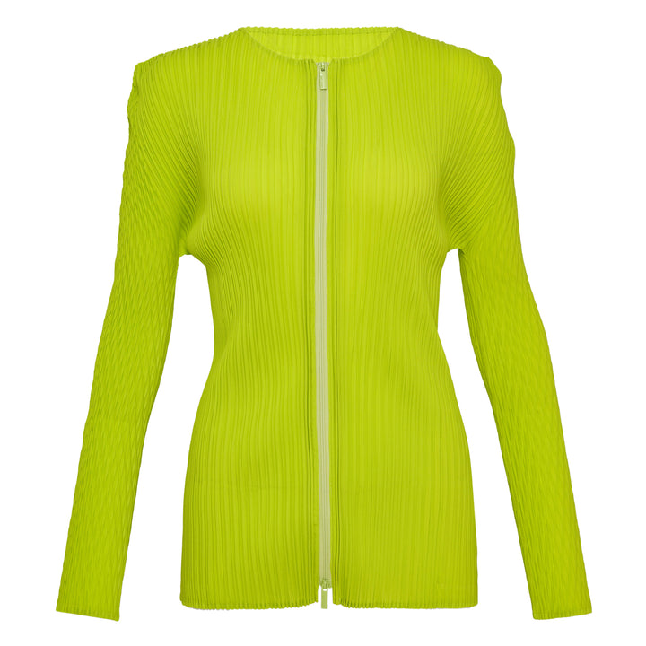 ISSEY MIYAKE Box Shoulder Pleated Cardigan – Available at Club 21, Official Retailer in Singapore, Malaysia & Thailand with Global Shipping Online