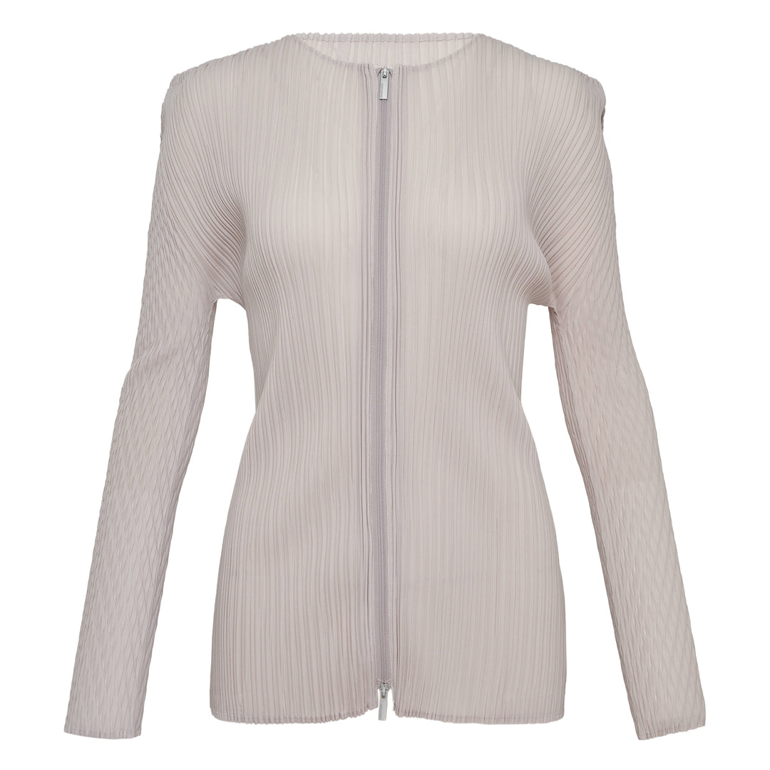 ISSEY MIYAKE Box Shoulder Pleated Cardigan – Available at Club 21, Official Retailer in Singapore, Malaysia & Thailand with Global Shipping Online