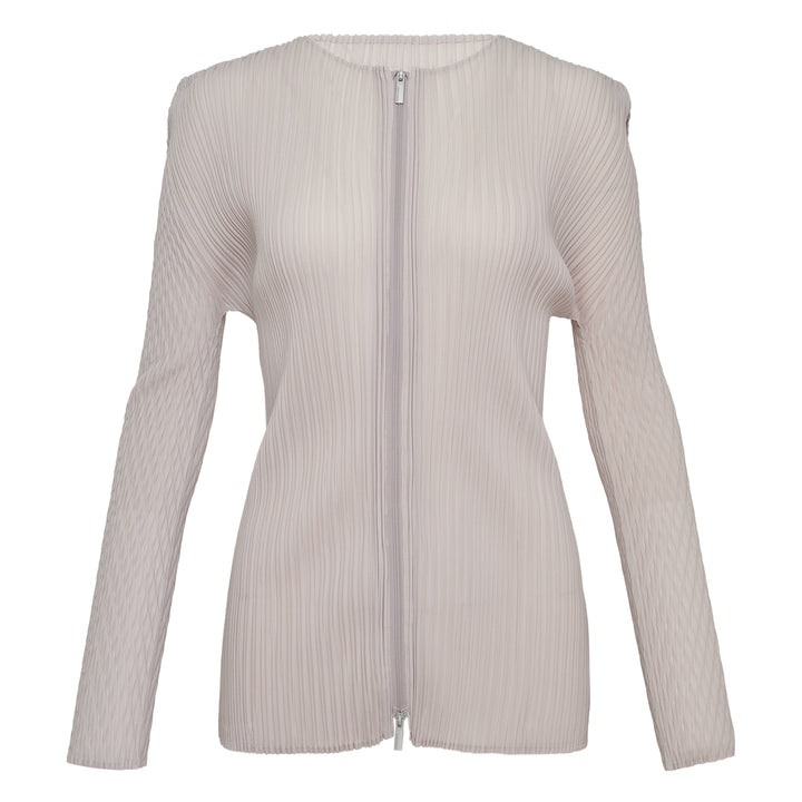 ISSEY MIYAKE Box Shoulder Pleated Cardigan – Available at Club 21, Official Retailer in Singapore, Malaysia & Thailand with Global Shipping Online