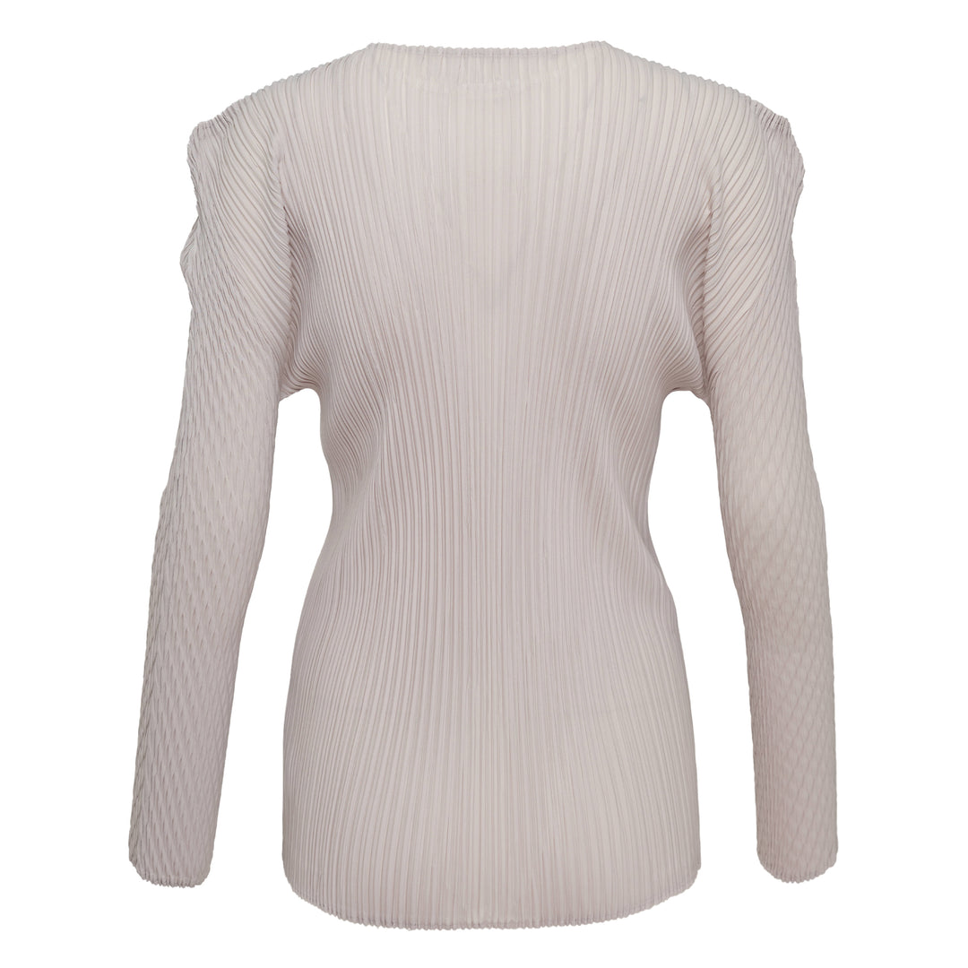 ISSEY MIYAKE Box Shoulder Pleated Cardigan – Available at Club 21, Official Retailer in Singapore, Malaysia & Thailand with Global Shipping Online