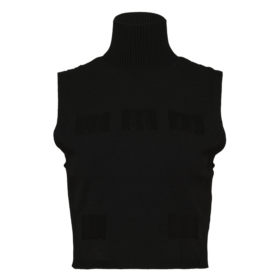 ISSEY MIYAKE Belt Loop Knit Top – Available at Club 21, Official Retailer in Singapore, Malaysia & Thailand with Global Shipping Online