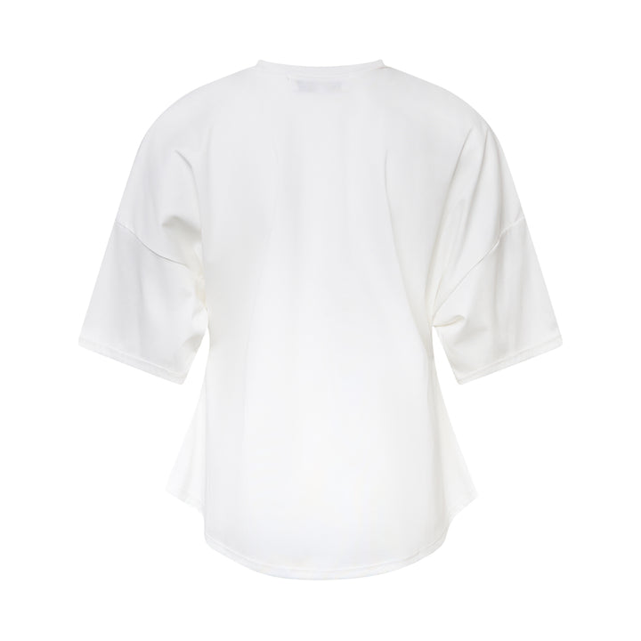 ENFOLD Loose-Fit Peplum T-Shirt – Available at Club 21, Official Retailer in Singapore, Malaysia & Thailand with Global Shipping Online