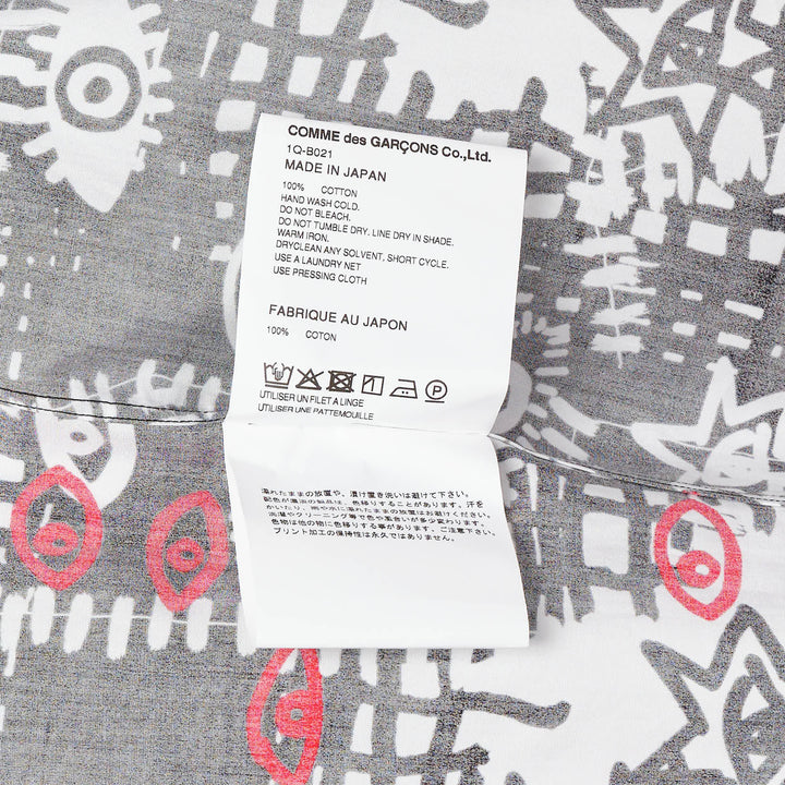 COMME des GARCONS FILIP PAGOWSKI Print Button Shirt – Available at Club 21, Official Retailer in Singapore, Malaysia & Thailand with Global Shipping Online