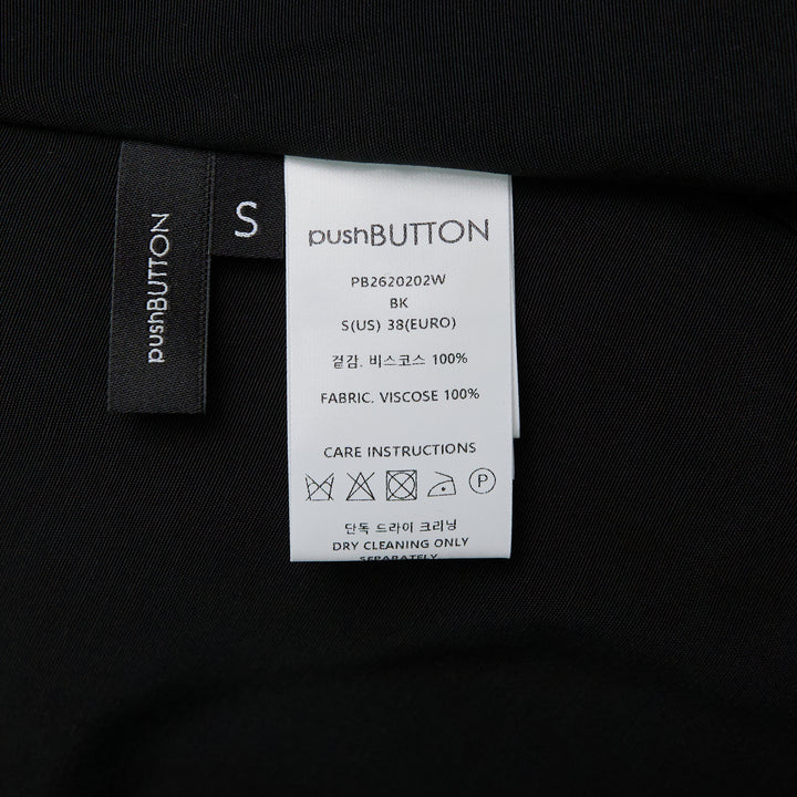 Black Wavy Blouse