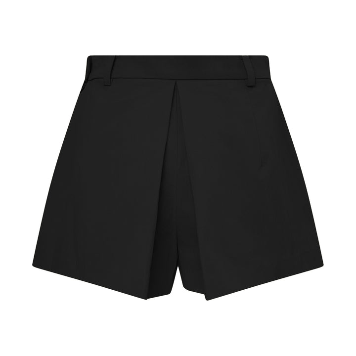 Pleated A-Line Shorts