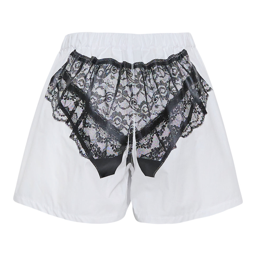VAQUERA Women Trompe L'Oeil Boxer Shorts – Available at Club 21, Official Retailer in Singapore, Malaysia & Thailand with Global Shipping Online