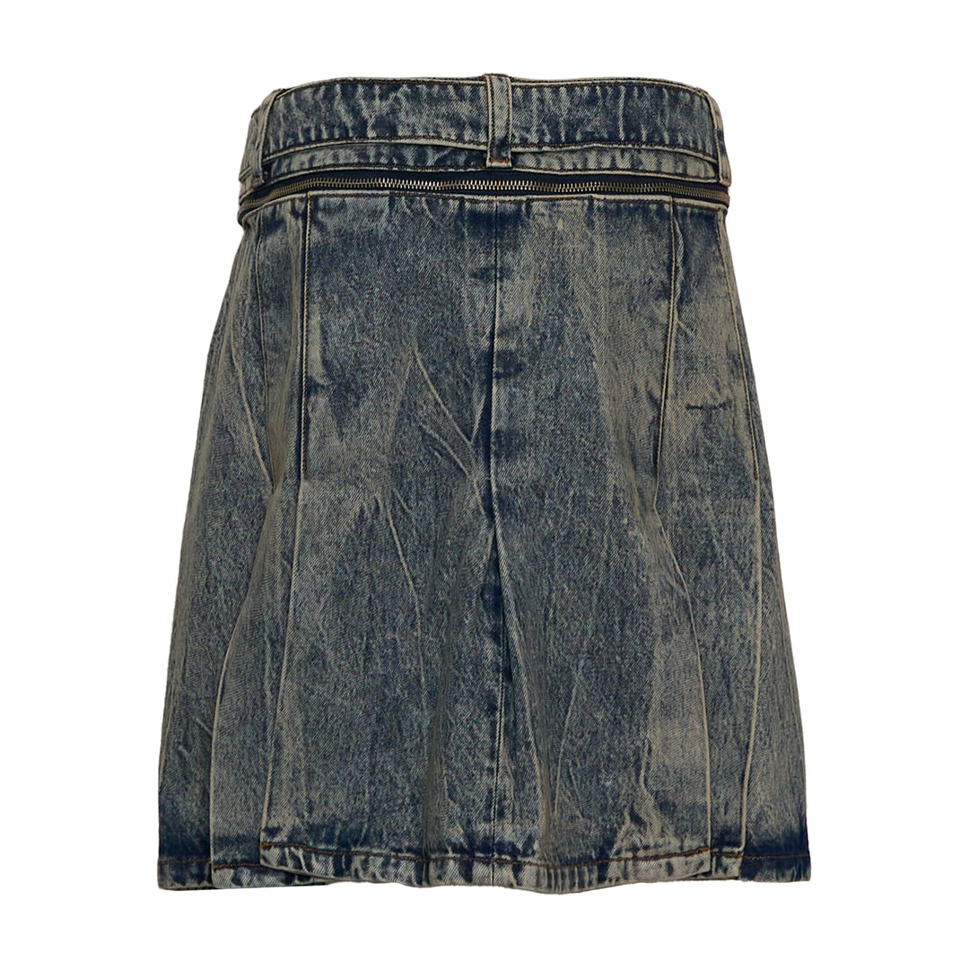 VAQUERA Women Denim Carwash Skirt – Available at Club 21, Official Retailer in Singapore, Malaysia & Thailand with Global Shipping Online