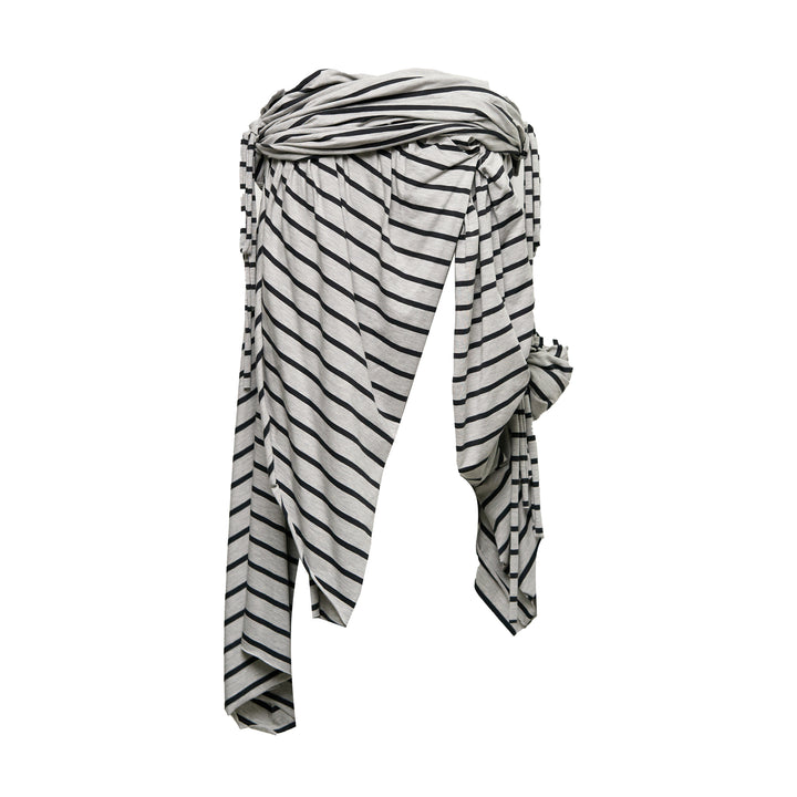 Women Striped Jersey Skirt