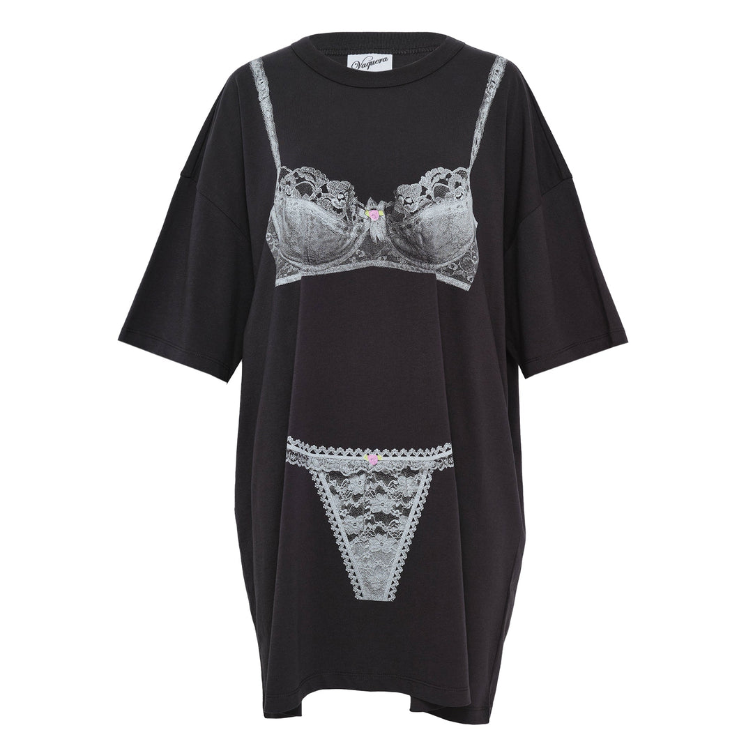 Women Trompe L'oeil Tall Tee