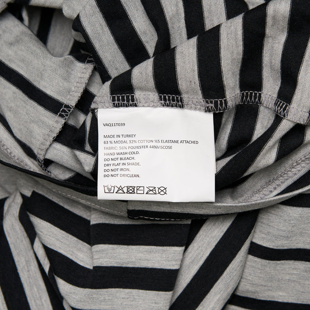 Women Striped Corsage Top