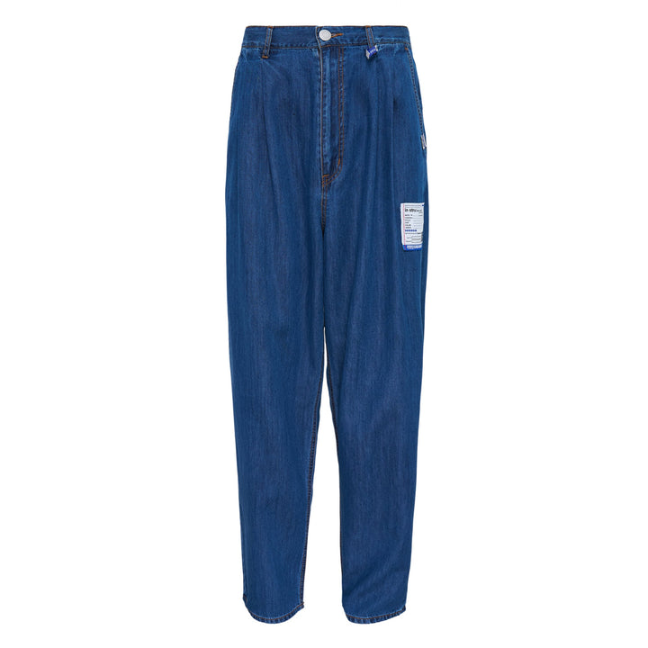 Cotton Tencel Denim Wide Taper