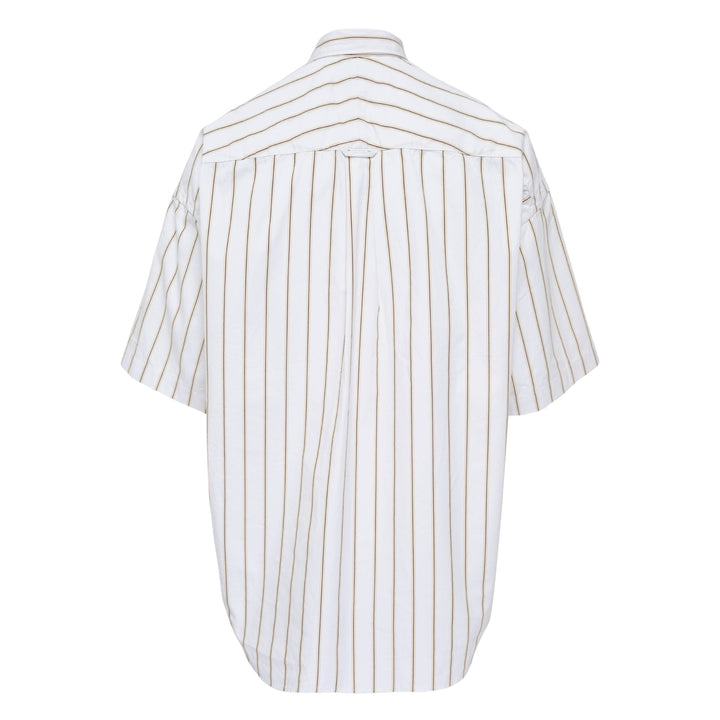 Cotton High Density Stripe Shirt
