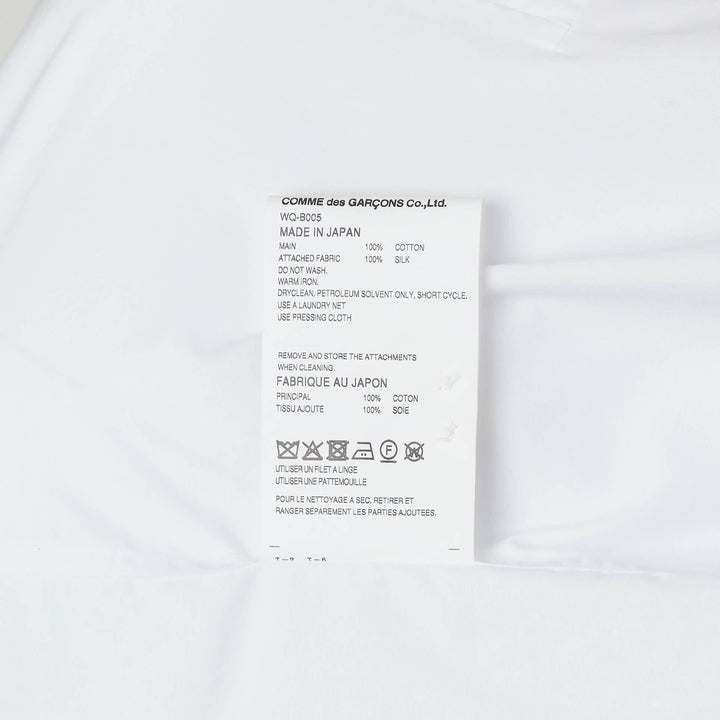 Junya Watanabe Off-White Statement Lapel Shirt – Available at Club 21, Official Retailer in Singapore, Malaysia & Thailand with Global Shipping Online
