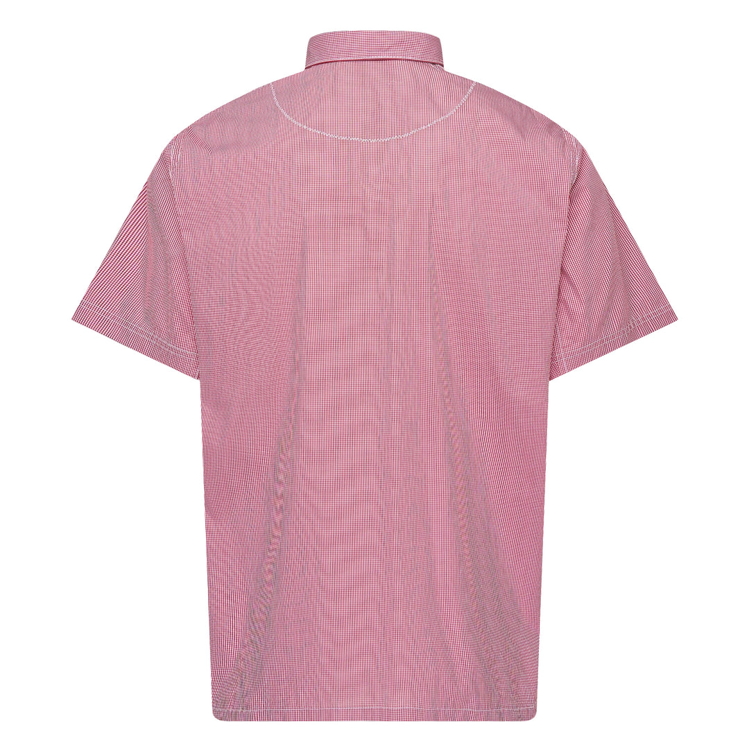 Junya Watanabe Red Patchwork Multi-Fabric Shirt – Available at Club 21, Official Retailer in Singapore, Malaysia & Thailand with Global Shipping Online
