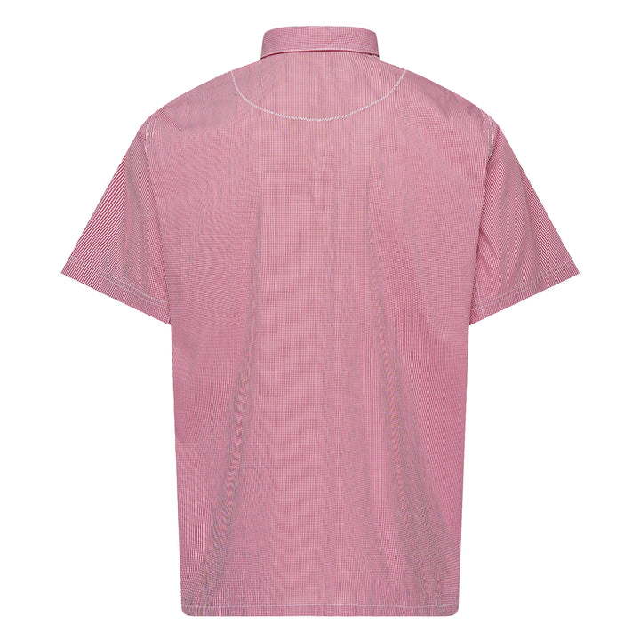 Junya Watanabe Red Patchwork Multi-Fabric Shirt – Available at Club 21, Official Retailer in Singapore, Malaysia & Thailand with Global Shipping Online