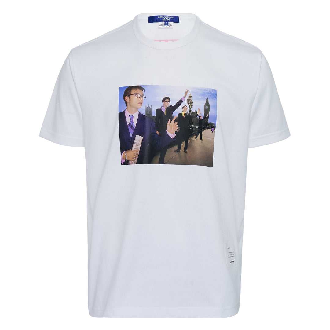 The Face Blur Printed Cotton T-Shirt