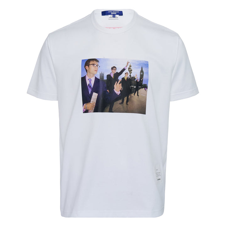 The Face Blur Printed Cotton T-Shirt