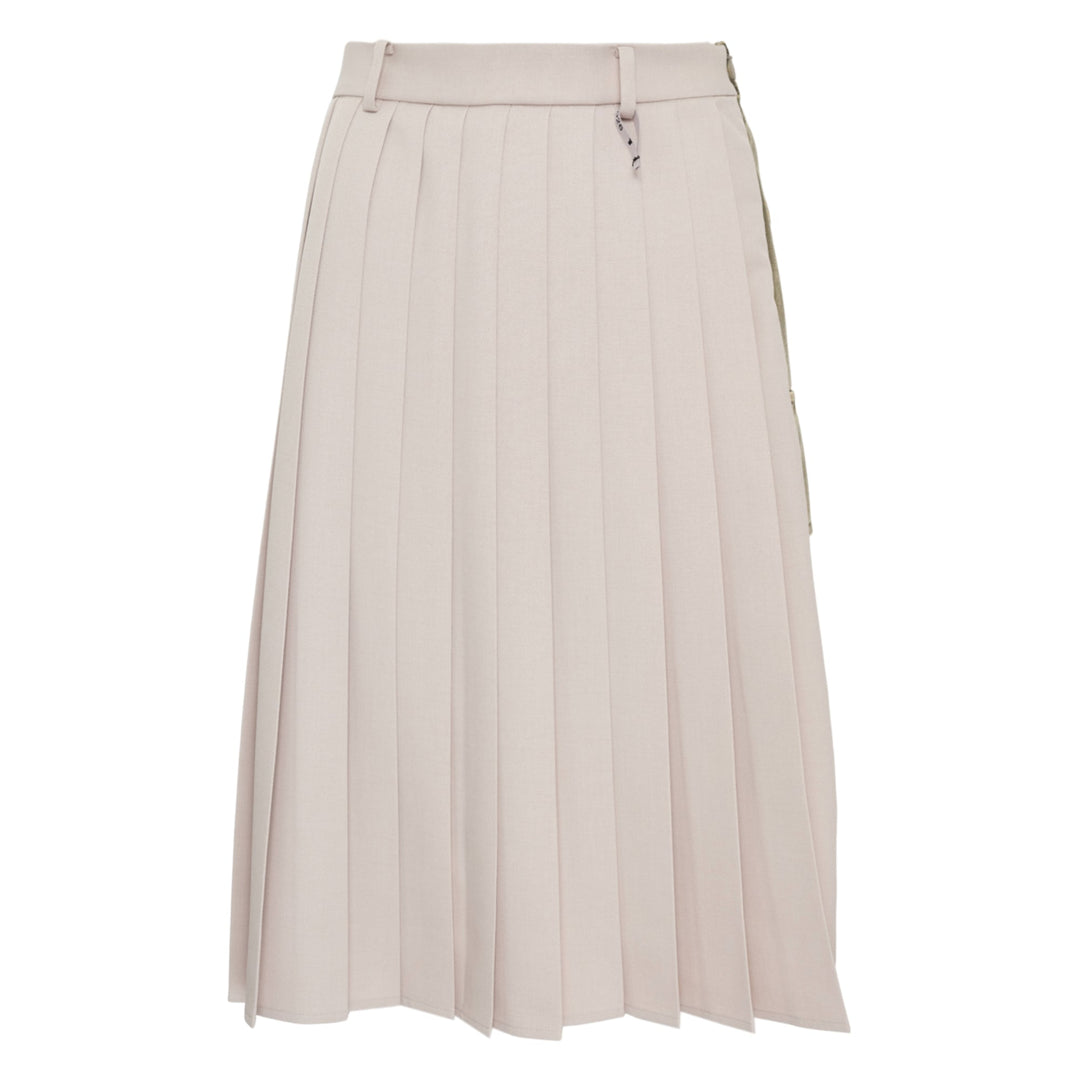 Combined Pleats Skirt