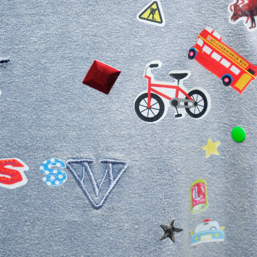 Bleached Kids Sticker Tee