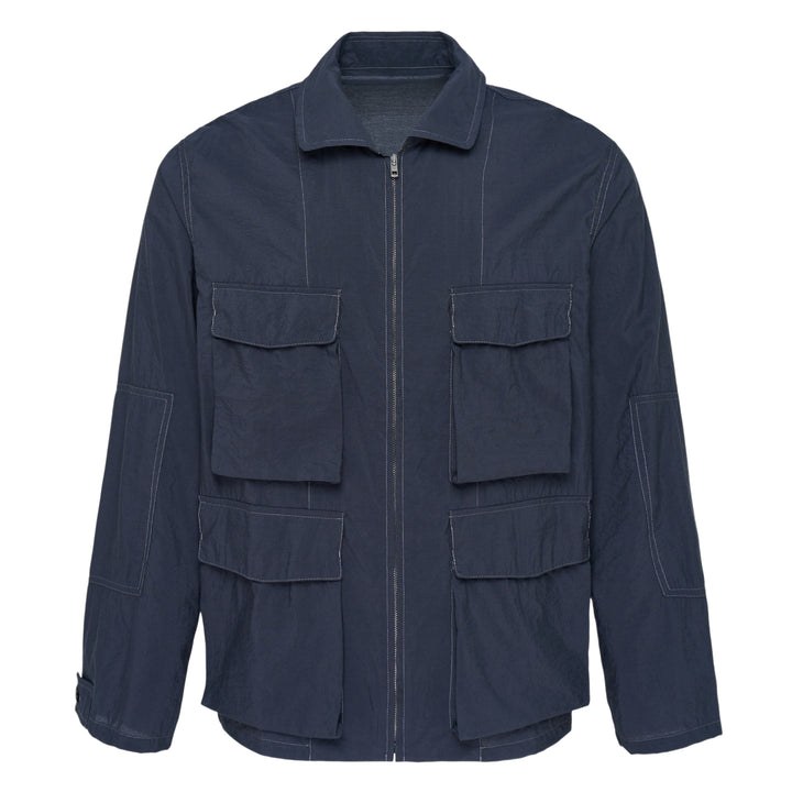 LEMAIRE 3D Pocket Jacket Washed Technical Cotton – Available at Club 21, Official Retailer in Singapore, Malaysia & Thailand with Global Shipping Online