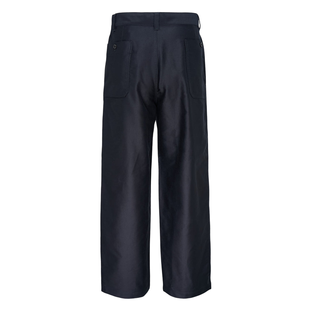 LEMAIRE Wide Workwear Cotton Satin Pants – Available at Club 21, Official Retailer in Singapore, Malaysia & Thailand with Global Shipping Online