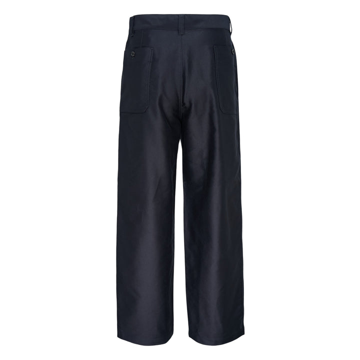 LEMAIRE Wide Workwear Cotton Satin Pants – Available at Club 21, Official Retailer in Singapore, Malaysia & Thailand with Global Shipping Online