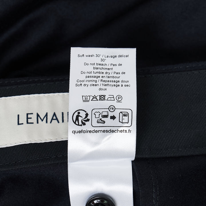 LEMAIRE Wide Workwear Cotton Satin Pants – Available at Club 21, Official Retailer in Singapore, Malaysia & Thailand with Global Shipping Online