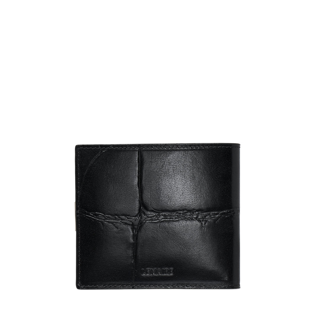 Soft Tab Bifold Croco Embossed
