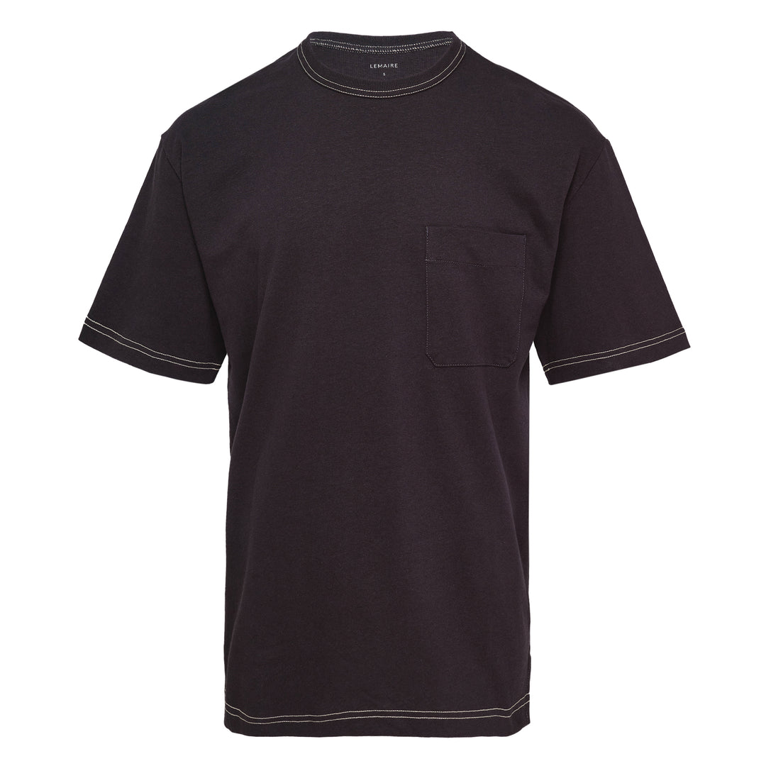 LEMAIRE Boxy Heavy Cotton T-Shirt – Available at Club 21, Official Retailer in Singapore, Malaysia & Thailand with Global Shipping Online
