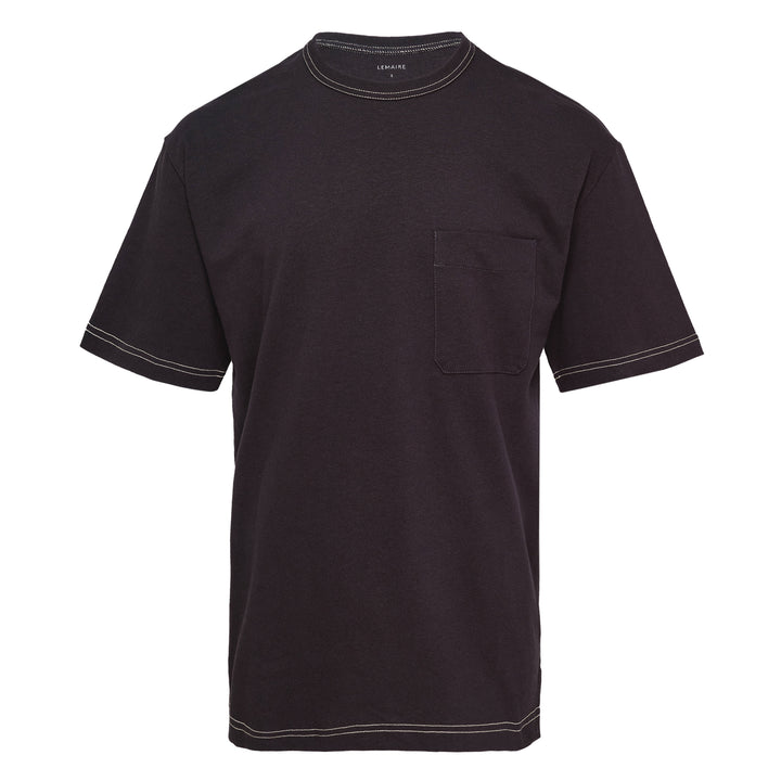 LEMAIRE Boxy Heavy Cotton T-Shirt – Available at Club 21, Official Retailer in Singapore, Malaysia & Thailand with Global Shipping Online