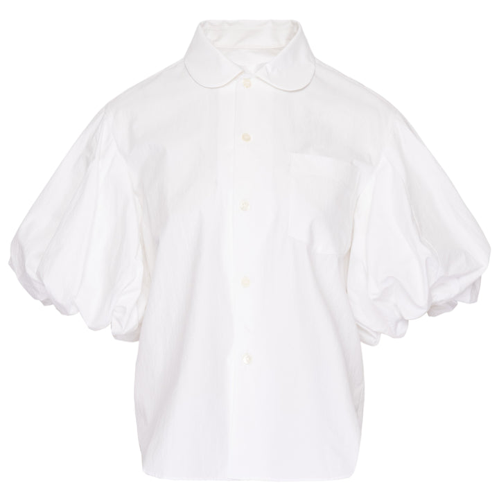 Cotton Typewriter Cloth Blouse