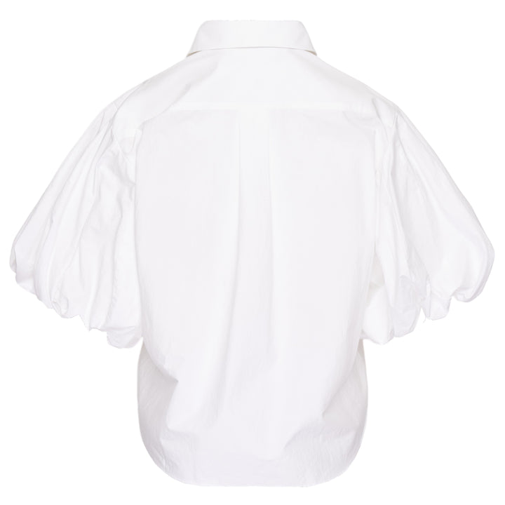 Cotton Typewriter Cloth Blouse