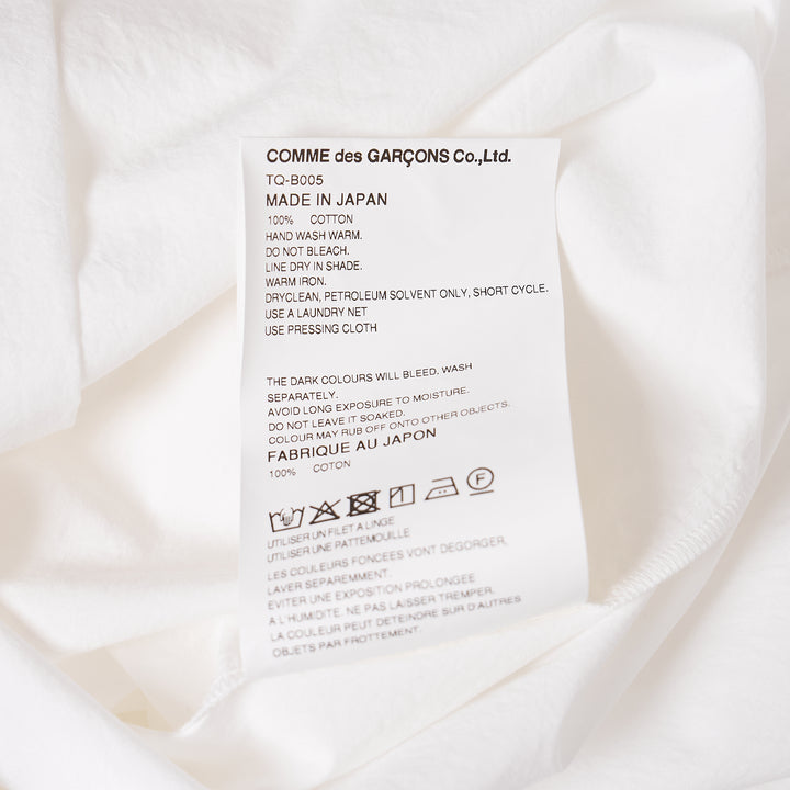 Cotton Typewriter Cloth Blouse