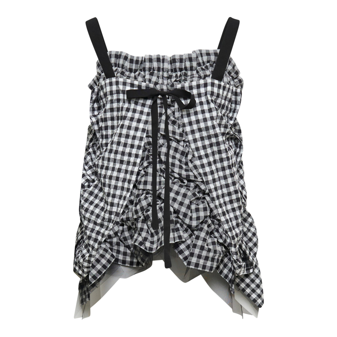 Tao Cotton Lawn Gingham Check Top – Available at Club 21, Official Retailer in Singapore, Malaysia & Thailand with Global Shipping Online