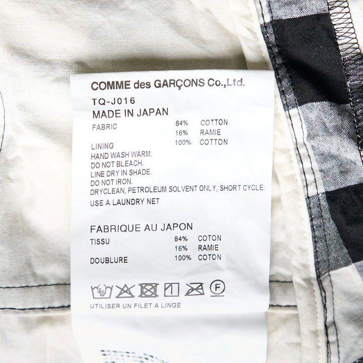 Tao Cotton Linen Gingham Check Jacket – Available at Club 21, Official Retailer in Singapore, Malaysia & Thailand with Global Shipping Online