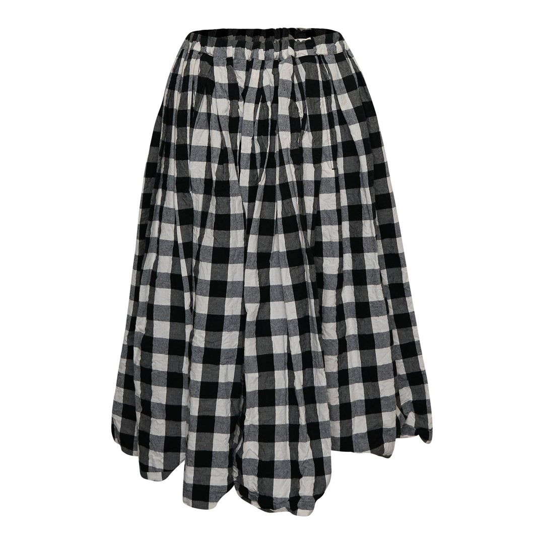 Tao Cotton Linen Gingham Check Skirt – Available at Club 21, Official Retailer in Singapore, Malaysia & Thailand with Global Shipping Online
