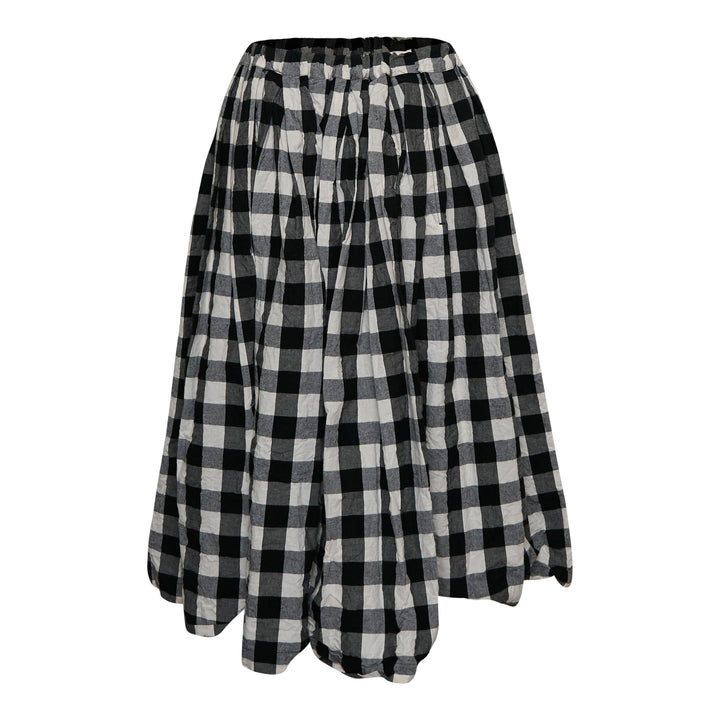 Tao Cotton Linen Gingham Check Skirt – Available at Club 21, Official Retailer in Singapore, Malaysia & Thailand with Global Shipping Online