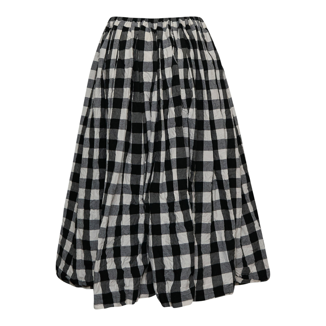 Tao Cotton Linen Gingham Check Skirt – Available at Club 21, Official Retailer in Singapore, Malaysia & Thailand with Global Shipping Online