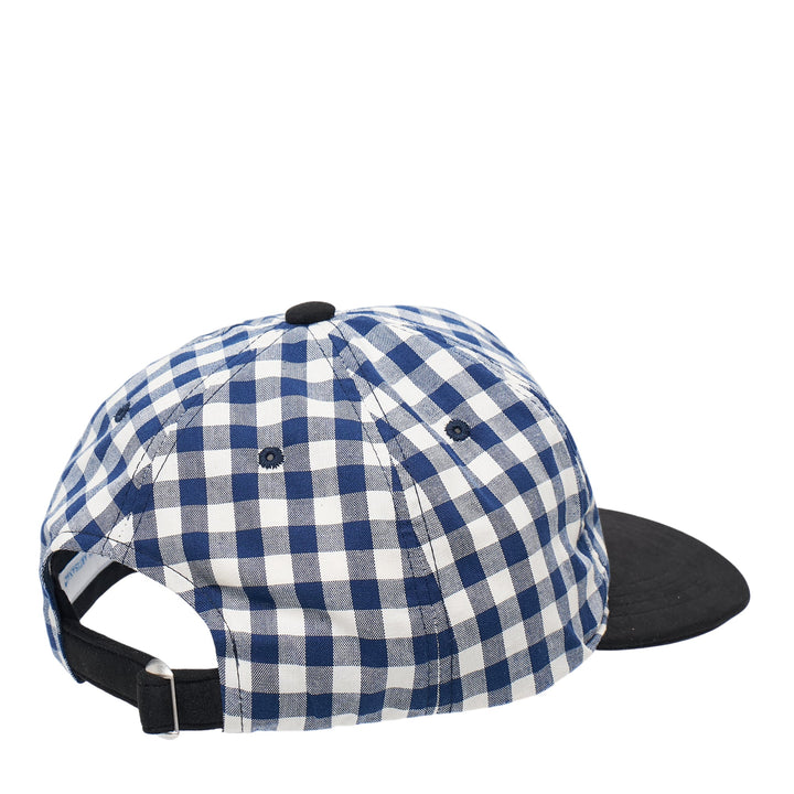 Embroidery Check Cap