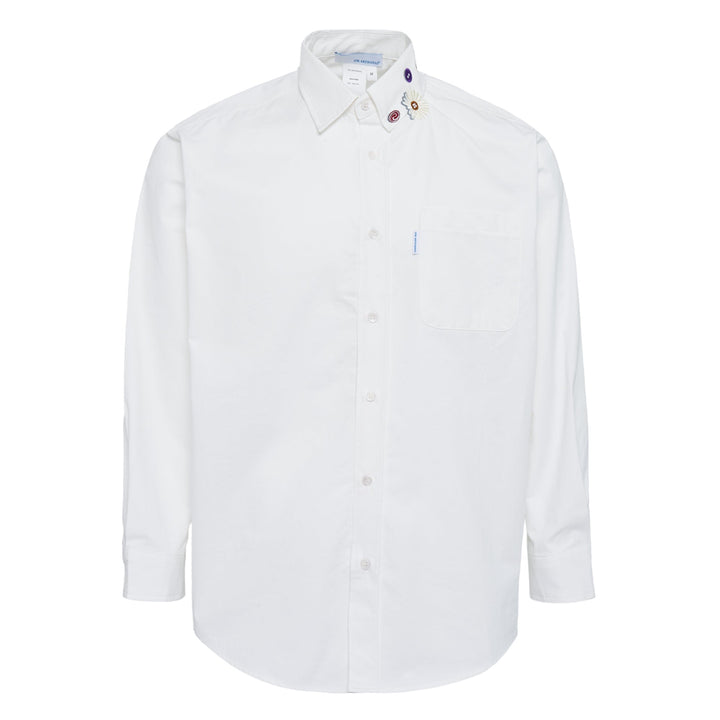 Embroidery Button Shirt