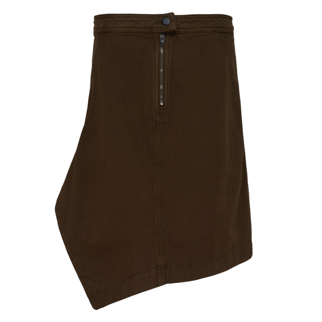 LEMAIRE Asymmetric Skirt Dyed Broken Twill – Available at Club 21, Official Retailer in Singapore, Malaysia & Thailand with Global Shipping Online