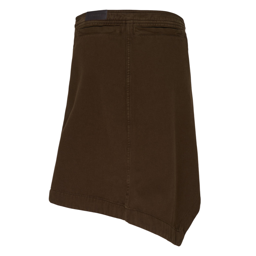 LEMAIRE Asymmetric Skirt Dyed Broken Twill – Available at Club 21, Official Retailer in Singapore, Malaysia & Thailand with Global Shipping Online