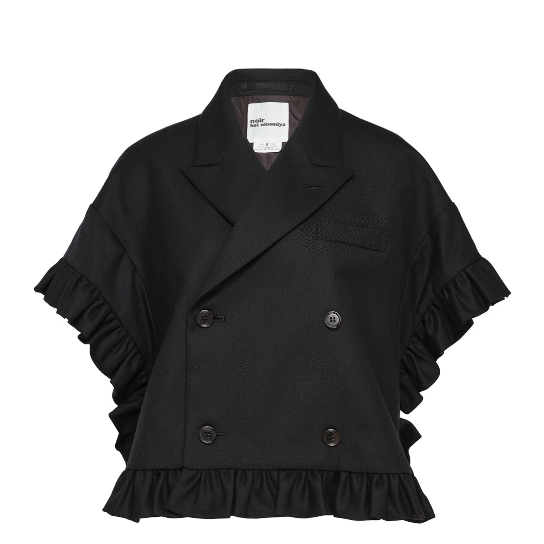 Noir Kei Ninomiya Wool Gabardine Jacket – Available at Club 21, Official Retailer in Singapore, Malaysia & Thailand with Global Shipping Online