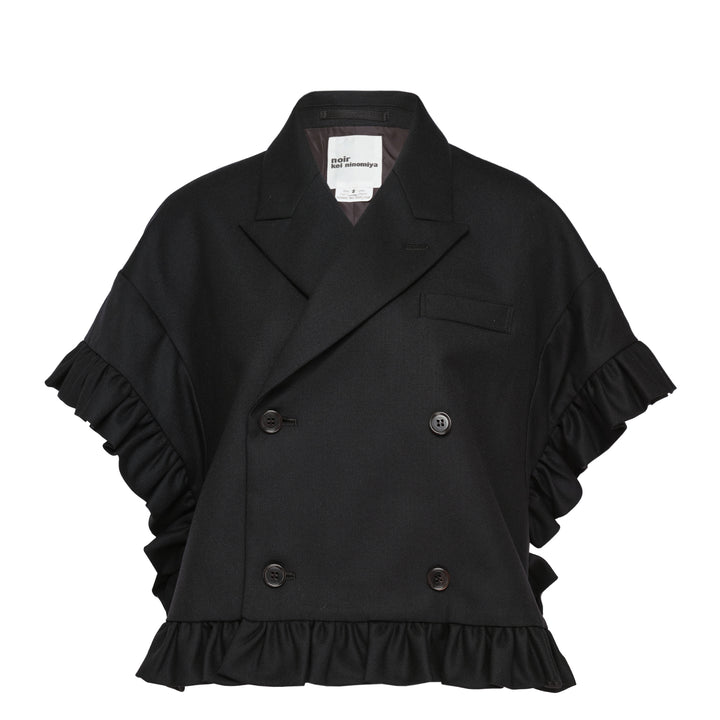 Noir Kei Ninomiya Wool Gabardine Jacket – Available at Club 21, Official Retailer in Singapore, Malaysia & Thailand with Global Shipping Online