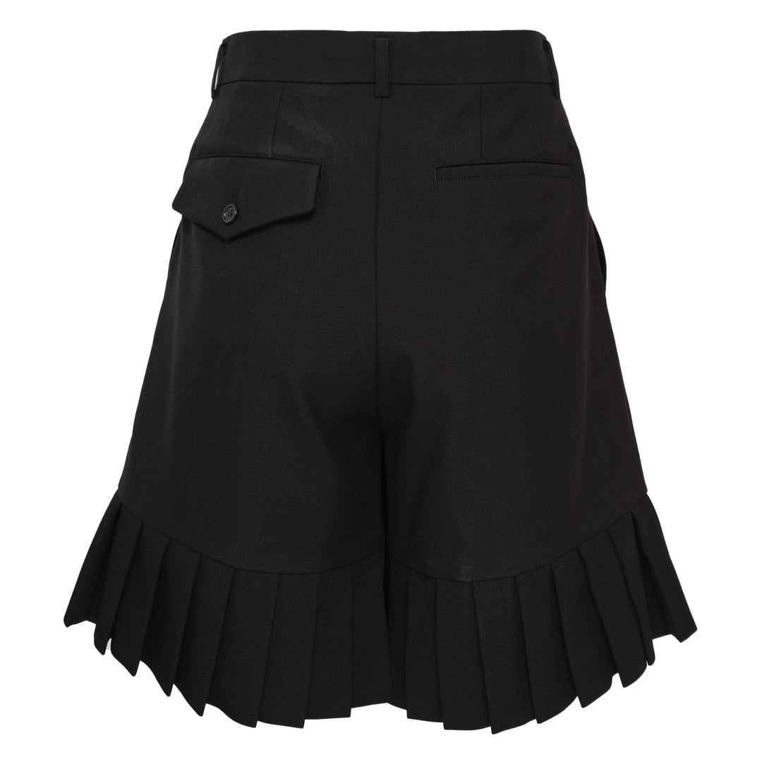 Wool Polyester Gabardine Skirt