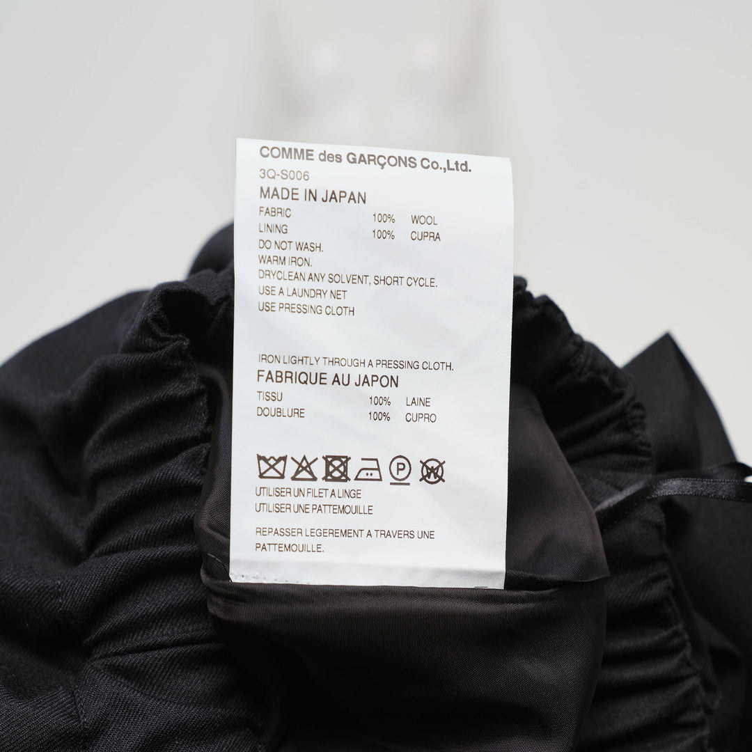 Wool Gabardine Skirt