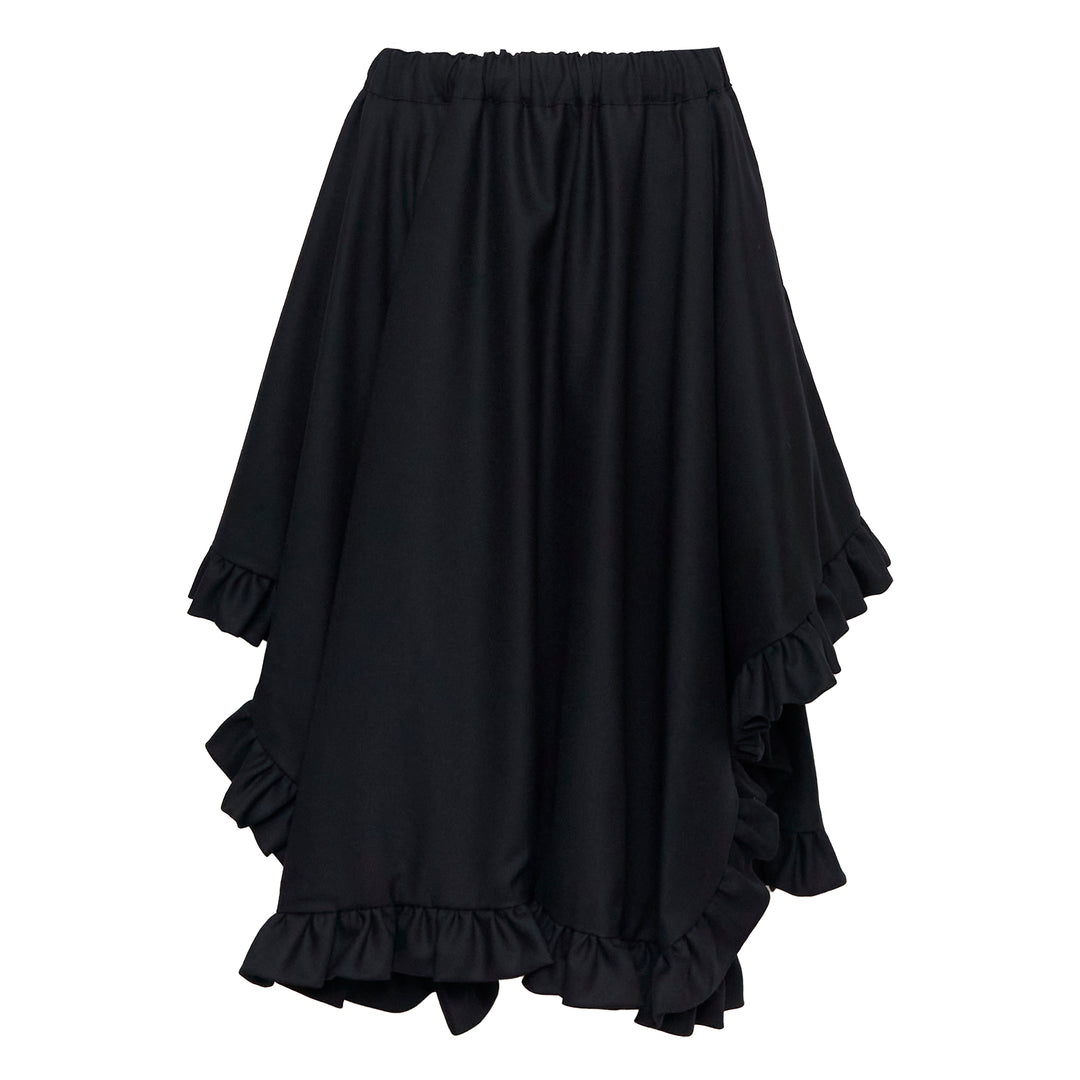 Noir Kei Ninomiya Wool Gabardine Skirt – Available at Club 21, Official Retailer in Singapore, Malaysia & Thailand with Global Shipping Online