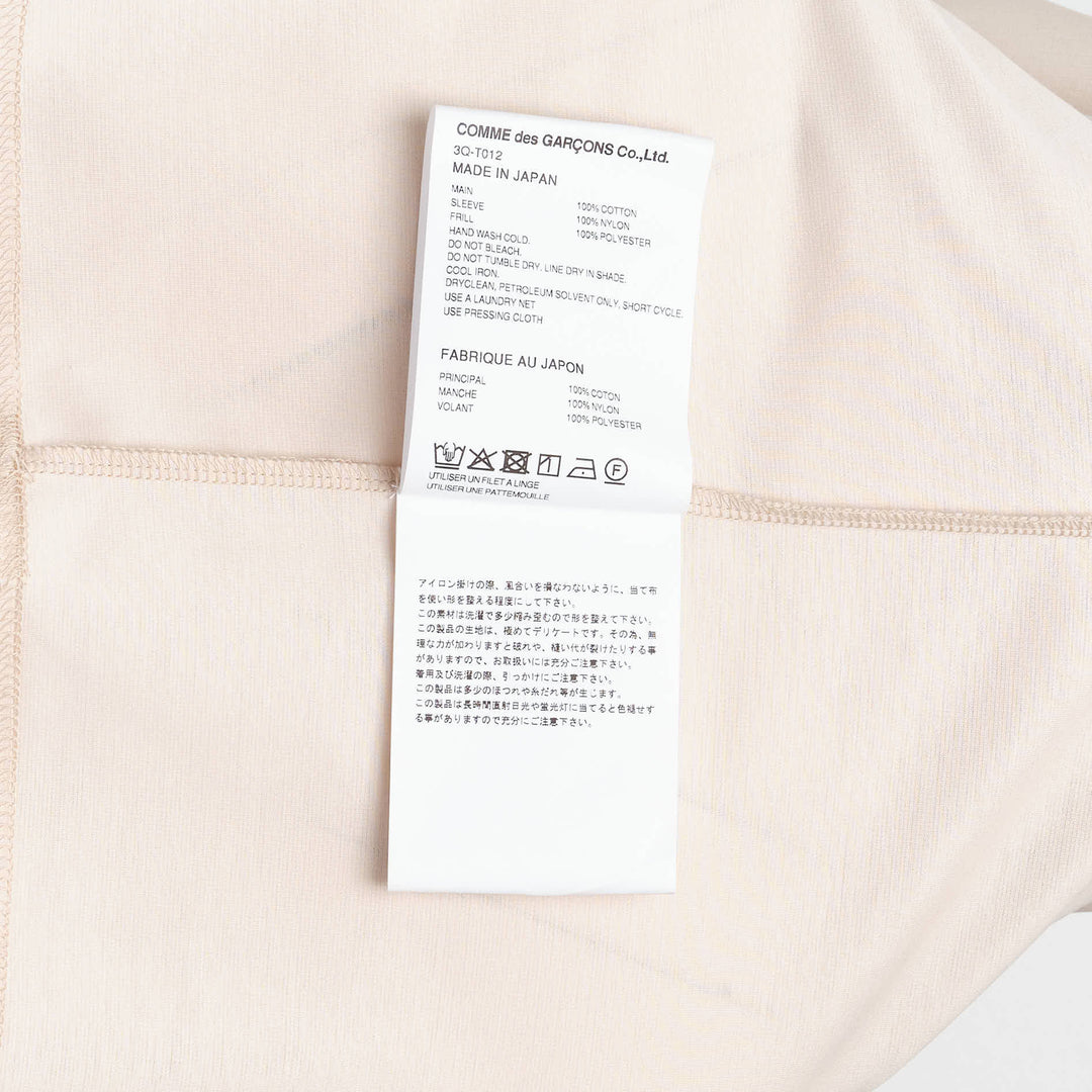 Cotton Ponte x Polyester Top